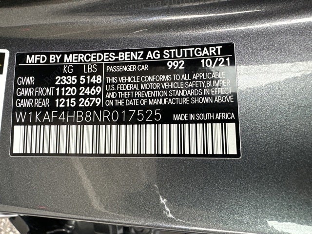 2022 Mercedes-Benz C-Class C 300 4MATIC®